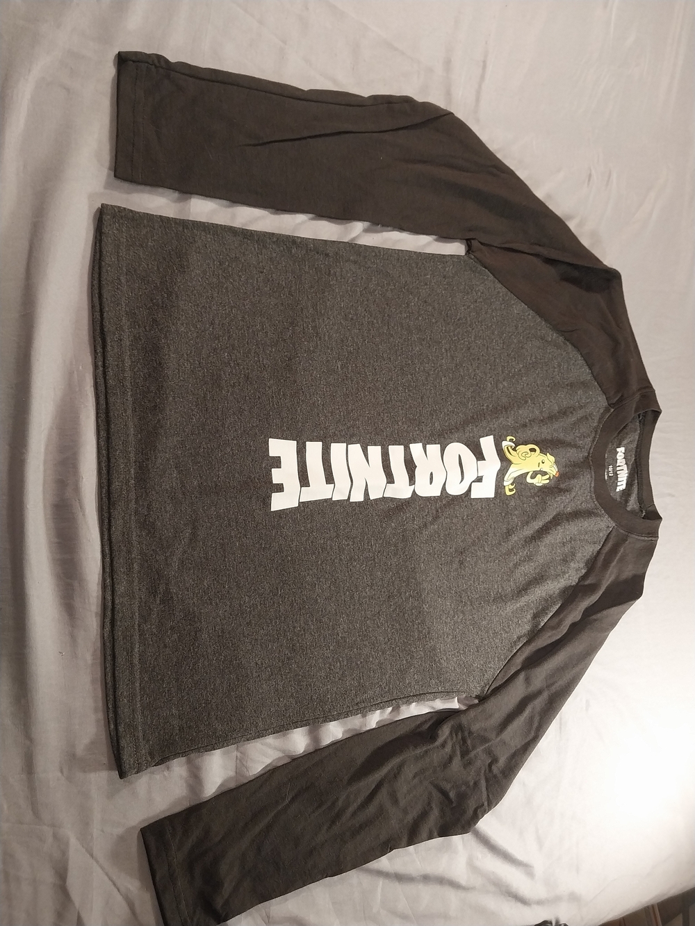 Fortnite Peely Raglan T-Shirt Youth 10/12 #336